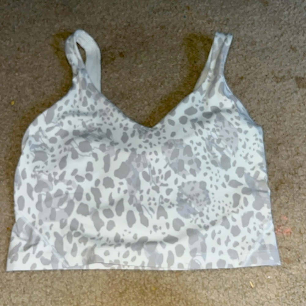 Lululemon White camo align tank